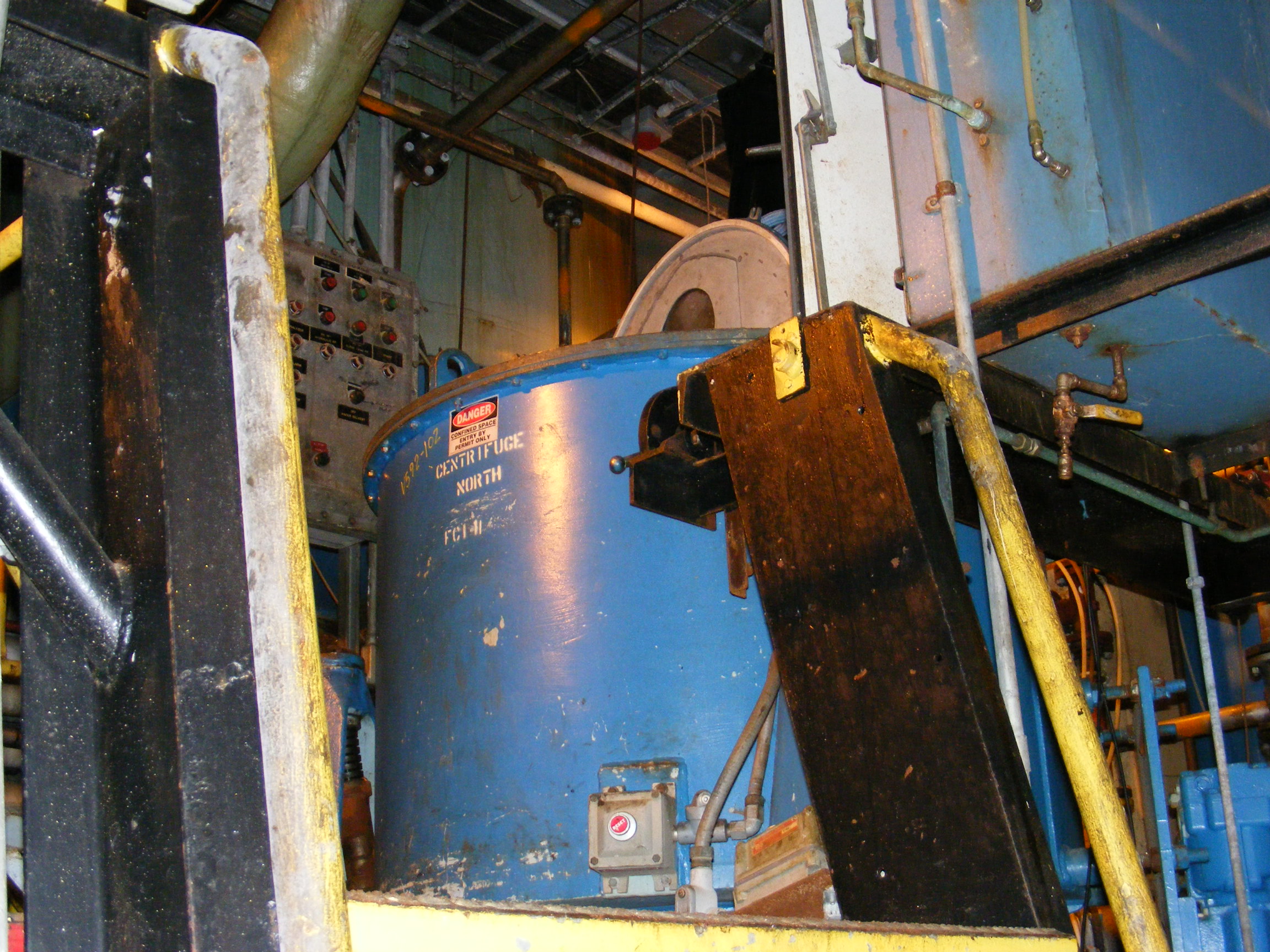  Auto Discharge-Bottom Centrifuge-Basket 1,219 mm (48 in) Stainless Steel 316 For Sale - IPP# 213225