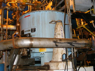 Stainless Steel 316 Auto Discharge-Bottom Centrifuge-Basket