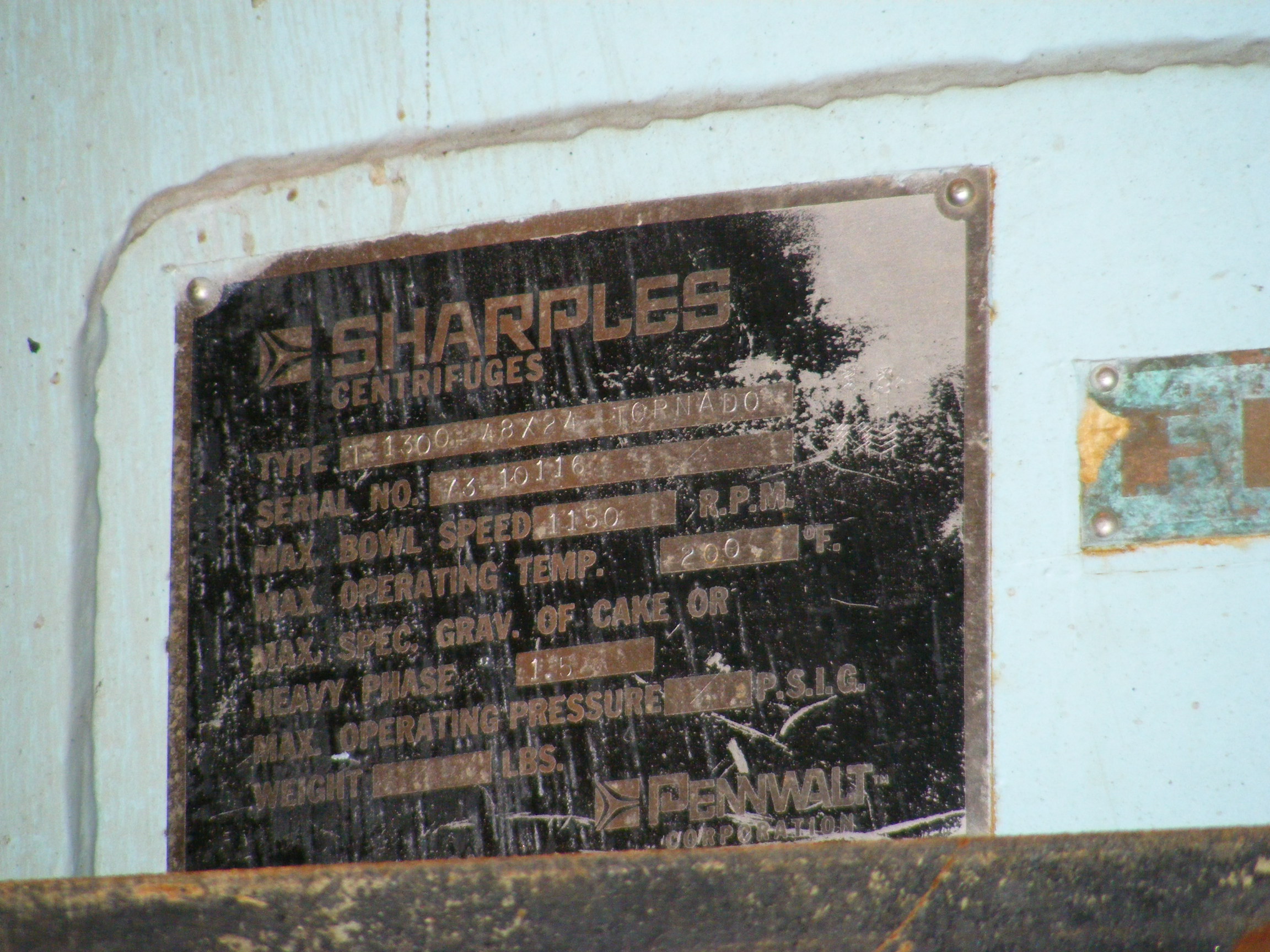 Stainless Steel 316 Auto Discharge-Bottom Centrifuge-Basket - IPP# 213226