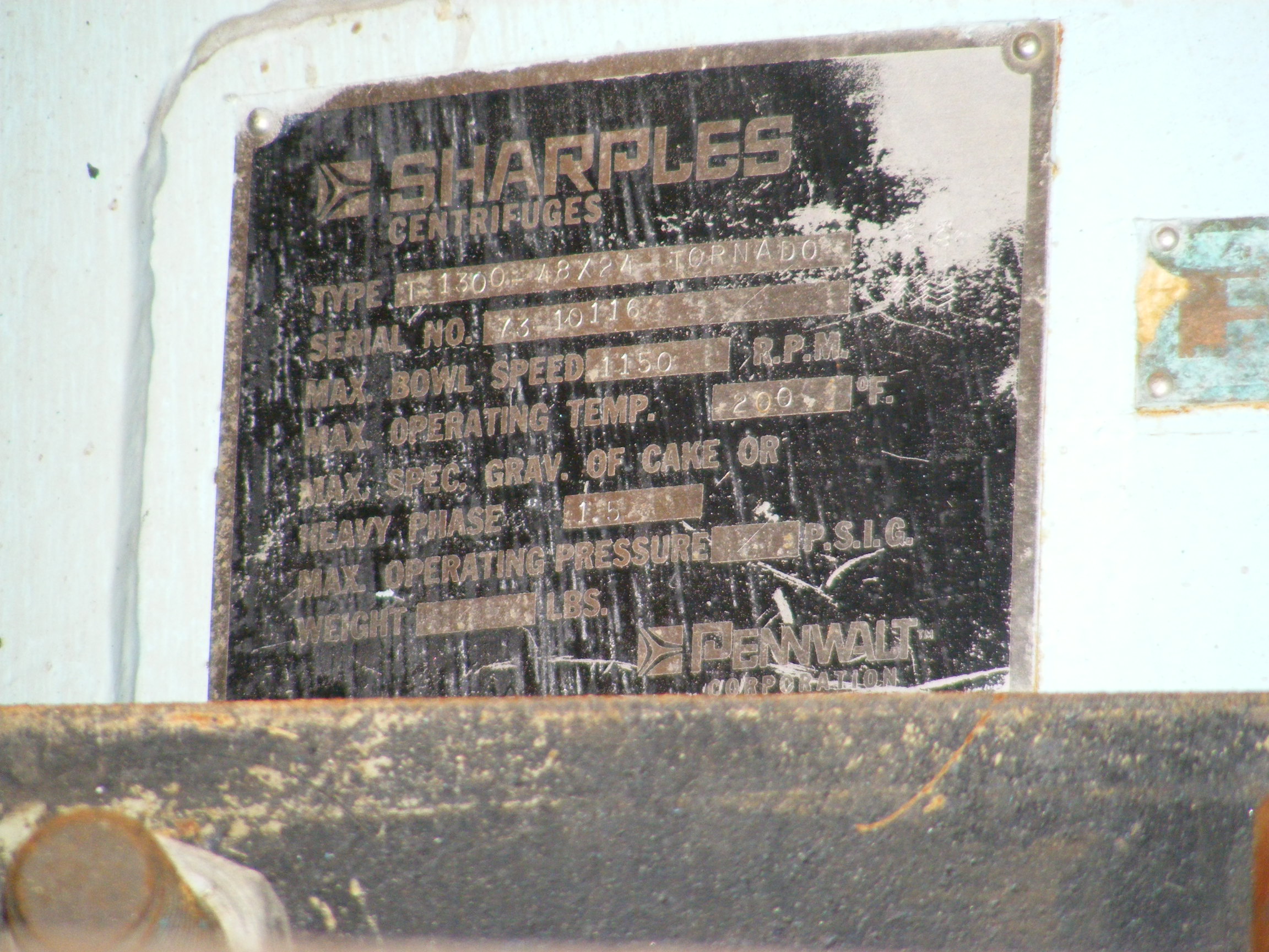 Stainless Steel 316 Auto Discharge-Bottom Centrifuge-Basket - IPP# 213226