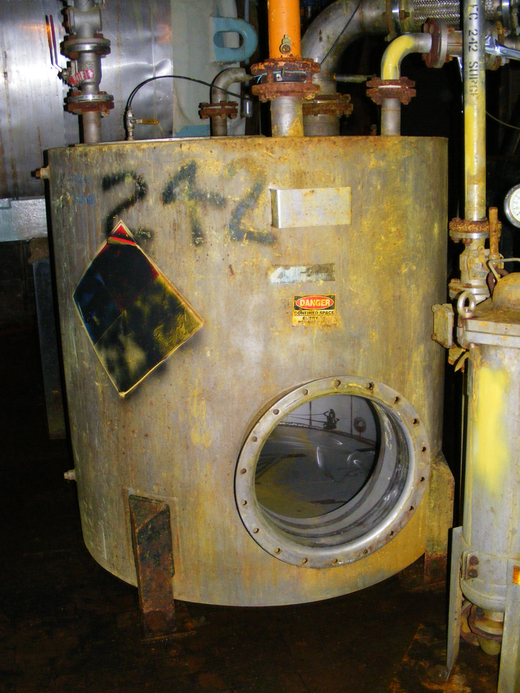  Auto Discharge-Bottom Centrifuge-Basket 1,219 mm (48 in) Stainless Steel 316 For Sale - IPP# 213357