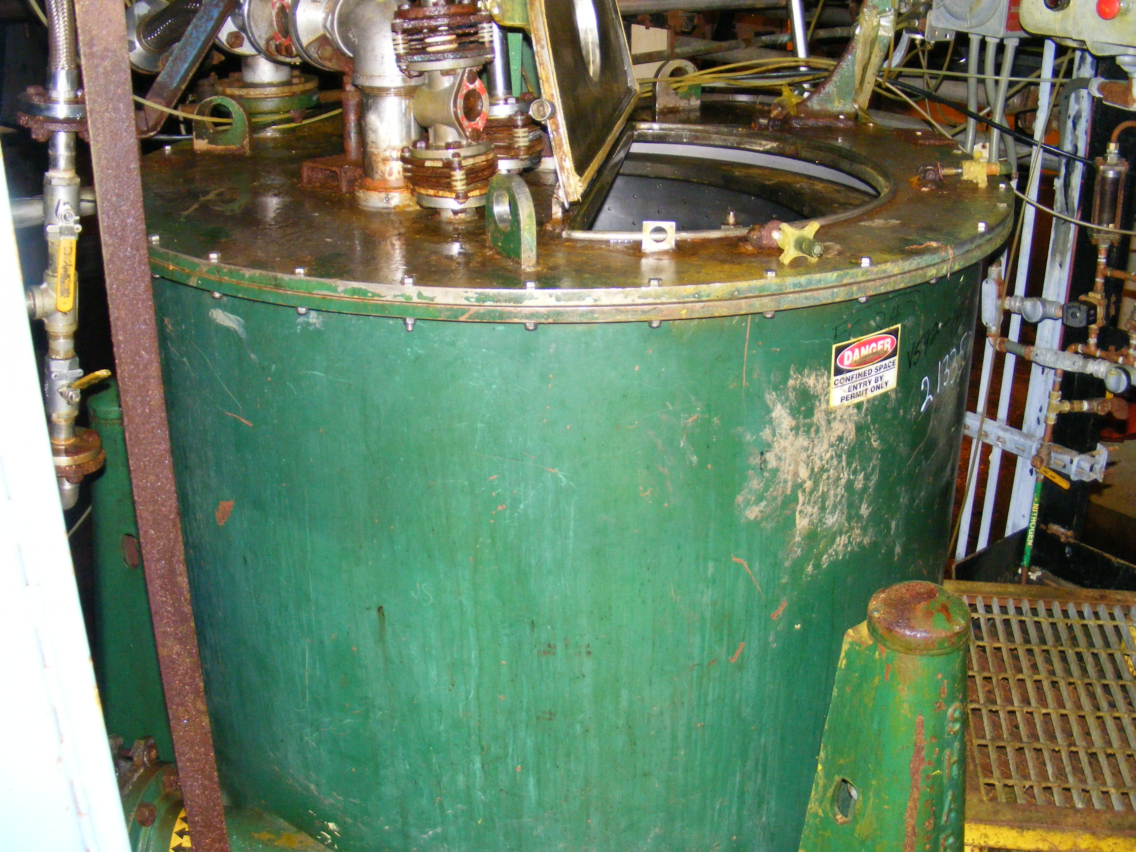  Auto Discharge-Bottom Centrifuge-Basket 1,219 mm (48 in) Stainless Steel 316 For Sale - IPP# 213357