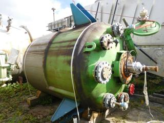 Reactor Batch-Type Agitated Glasslined Pfaudler BE