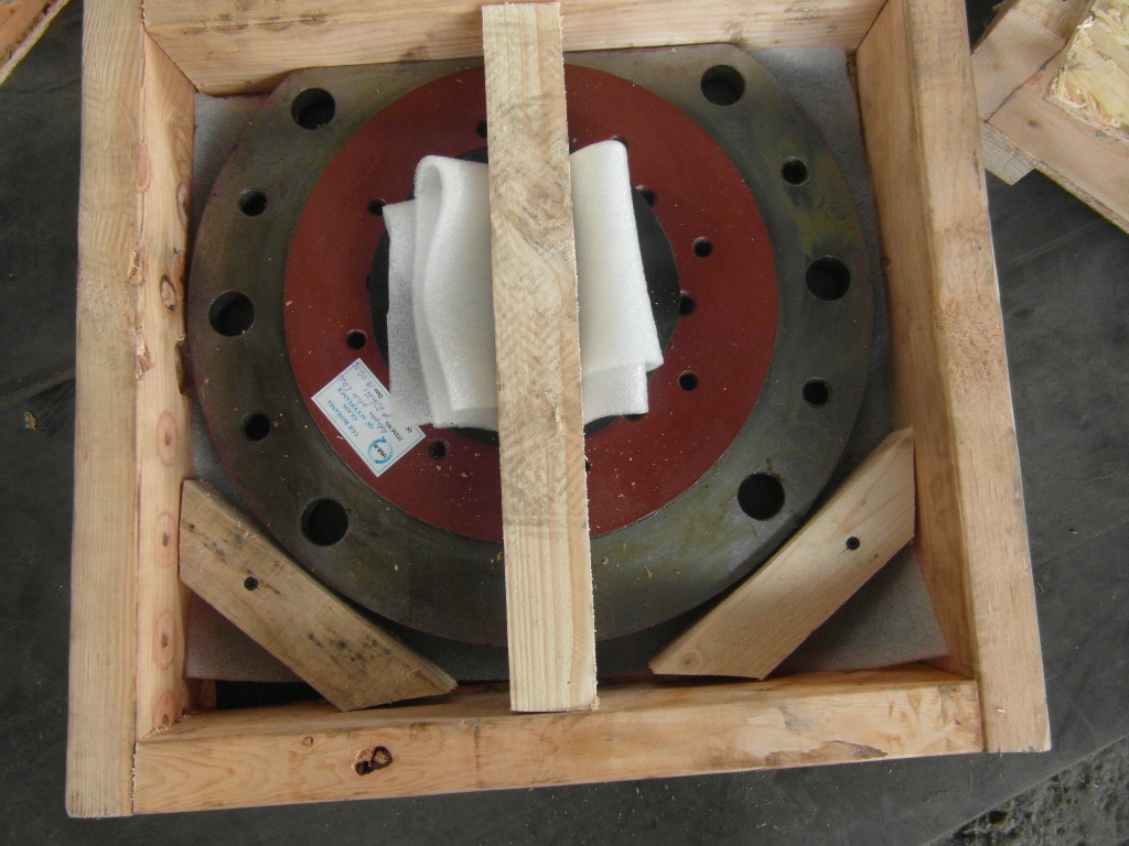 Glass lined 5RW adapter plate - IPP# 224241