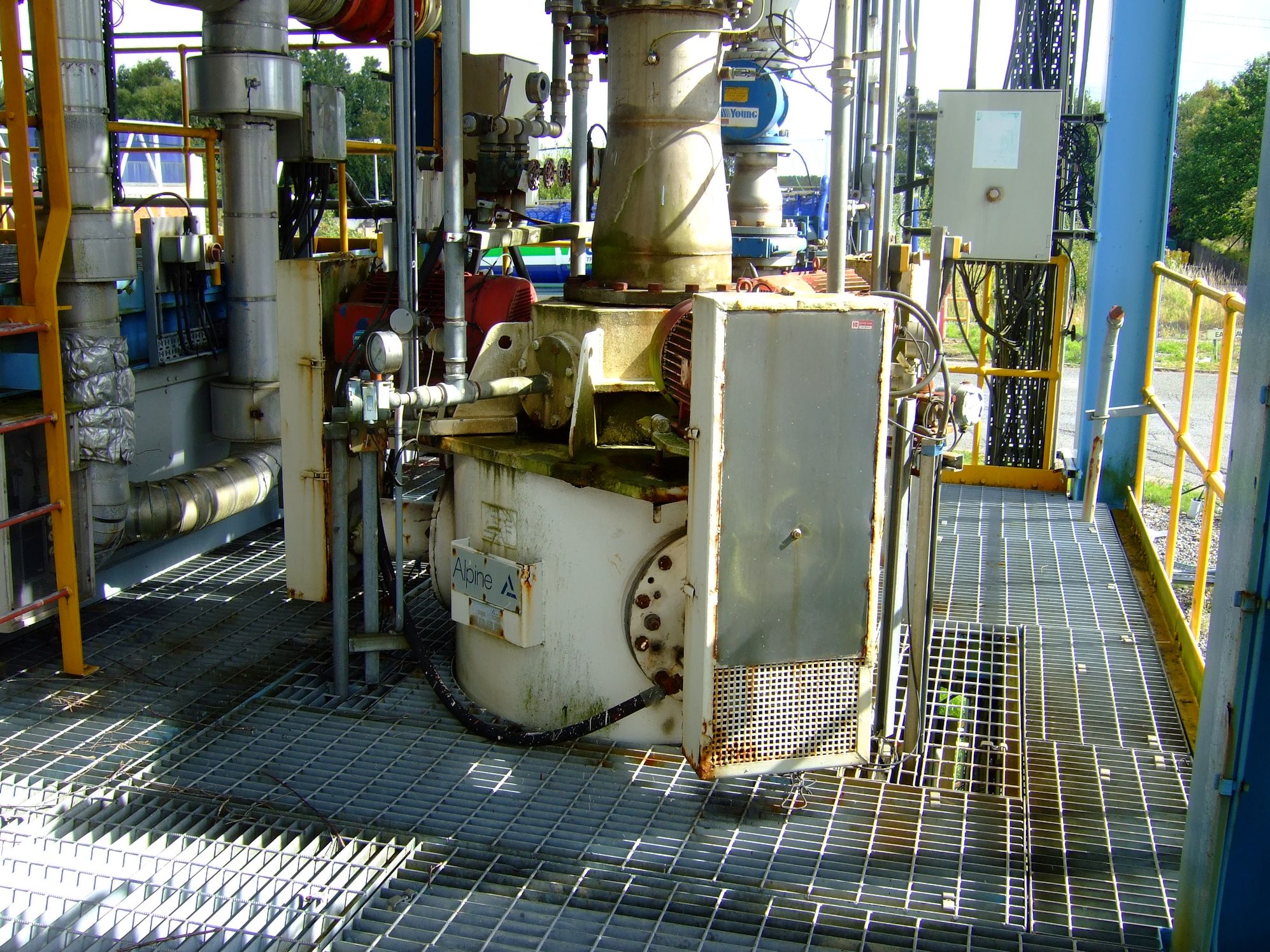 Carbon Steel Alpine (Hosokawa) 800 AFG-1 Jet Pulverizer - IPP# 225221