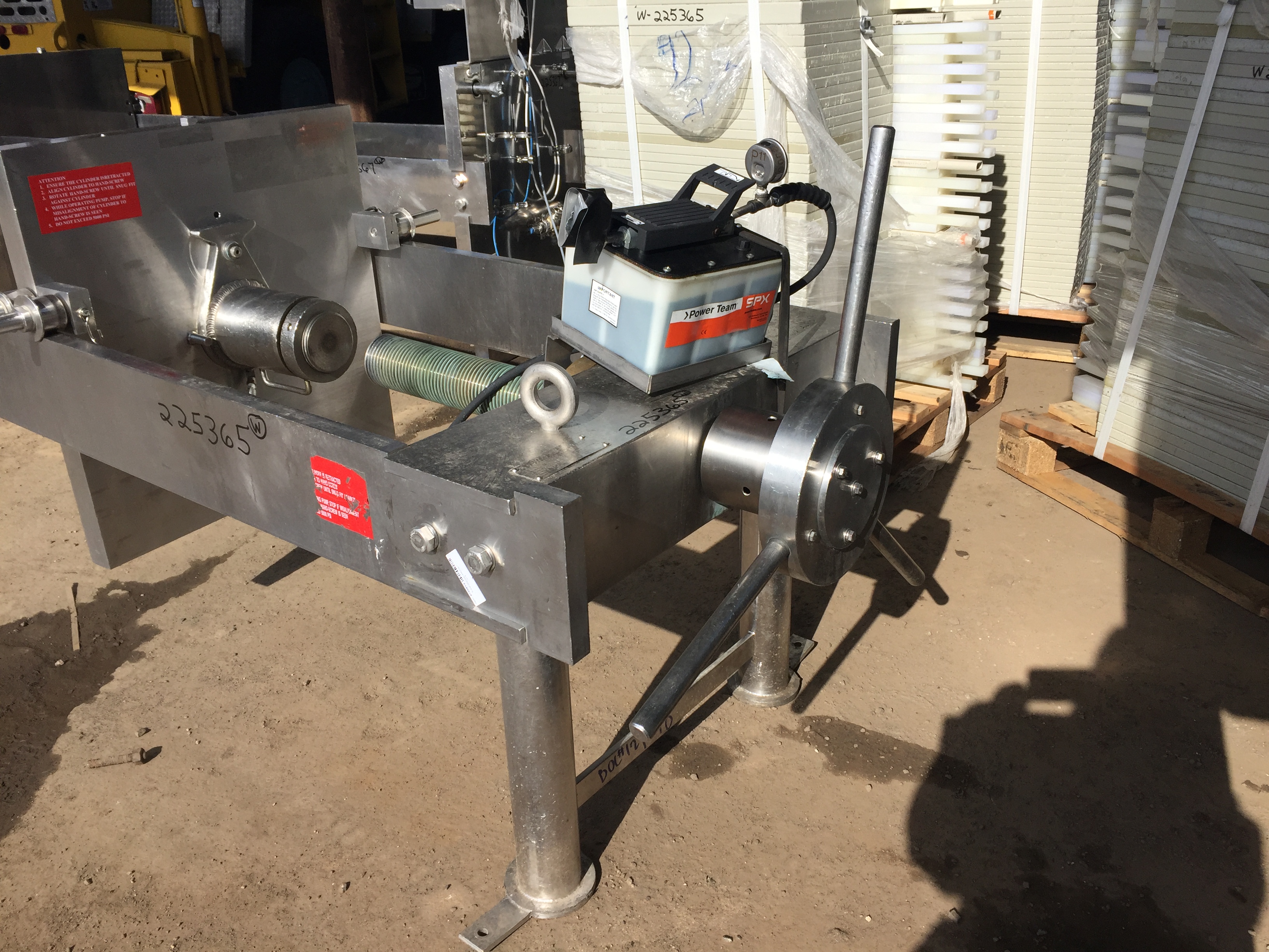 Polypropylene Perrin 100-M-30-37-PF1.0 Filter Press - IPP# 225365