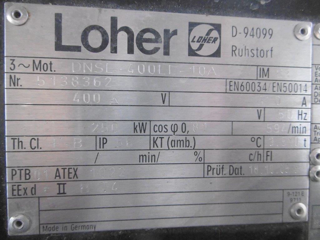 Reciprocating Compressor Burckhardt Model: 3K140-3F-1 - IPP# 225409