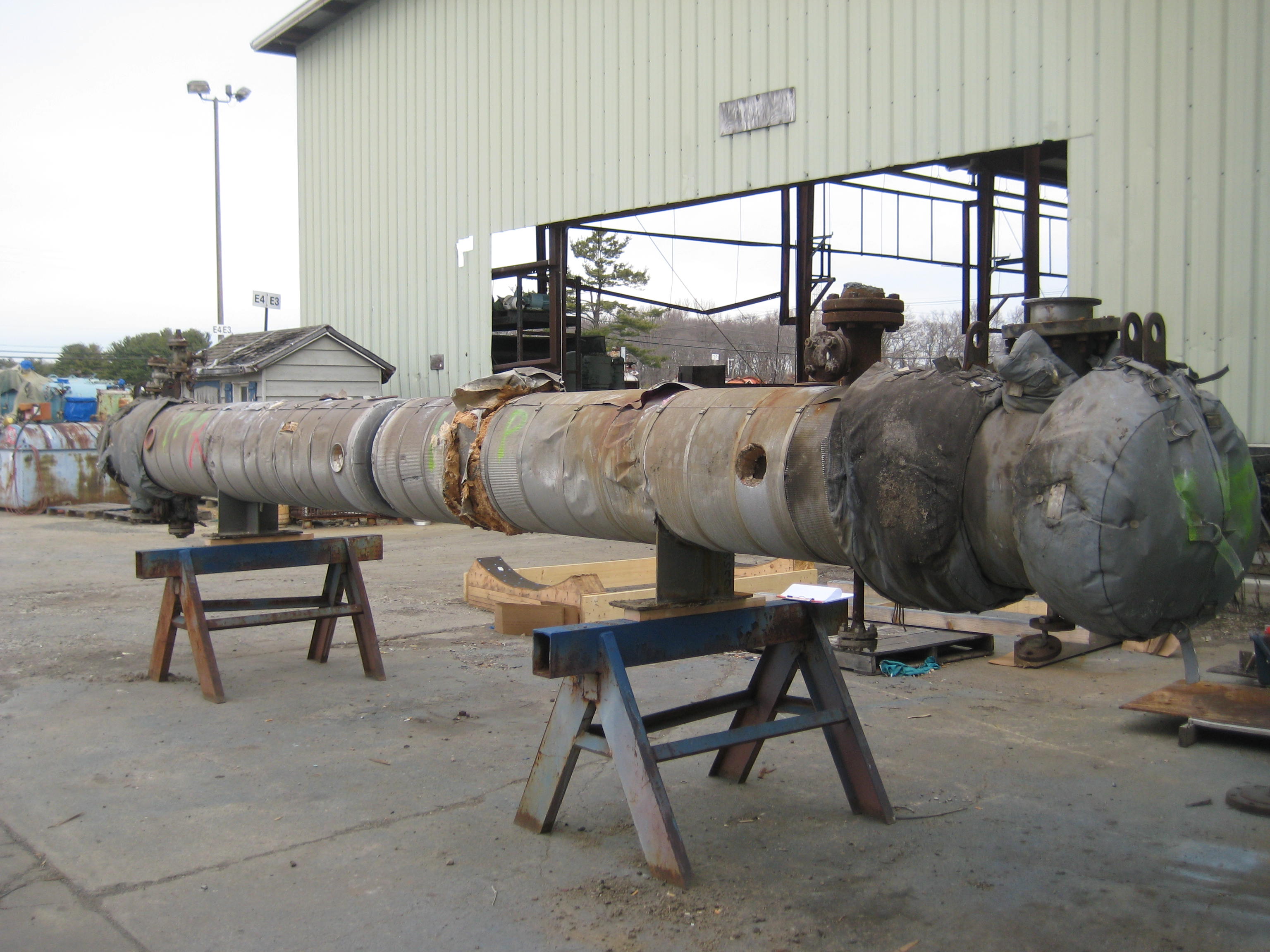 Hastelloy - B Clad Cosmos Minerals AEL Shell and Tube Heat Exchanger - IPP# 225578