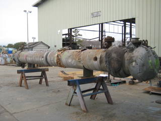 Hastelloy - B Clad Cosmos Minerals AEL Shell and Tube Heat Exchanger