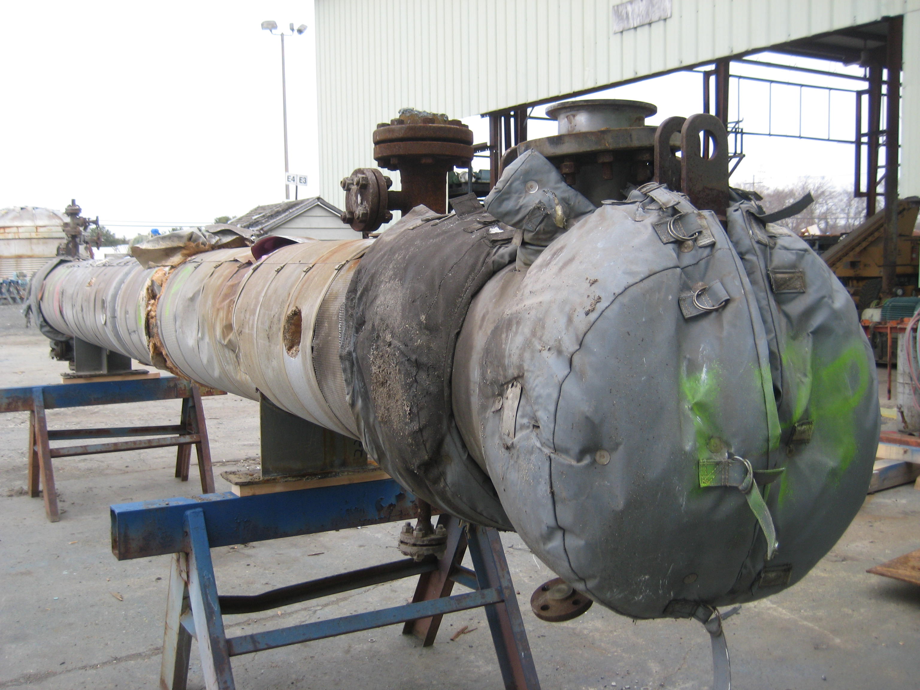 Hastelloy - B Clad Cosmos Minerals AEL Shell and Tube Heat Exchanger - IPP# 225578