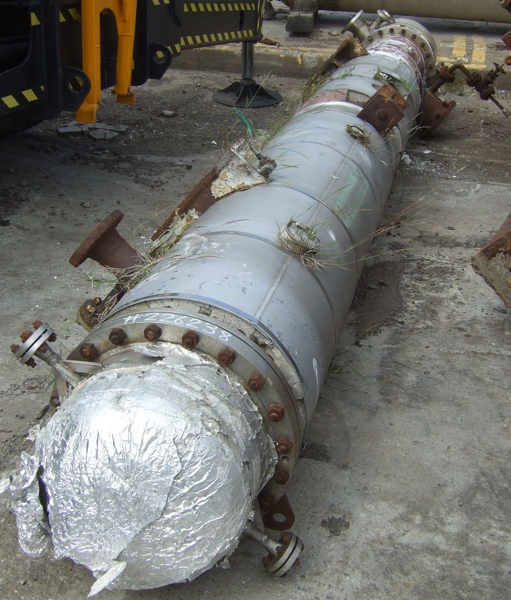 Stainless Steel 304 GEA Airexchangers Ltd BEM Shell and Tube Heat Exchanger - IPP# 226238
