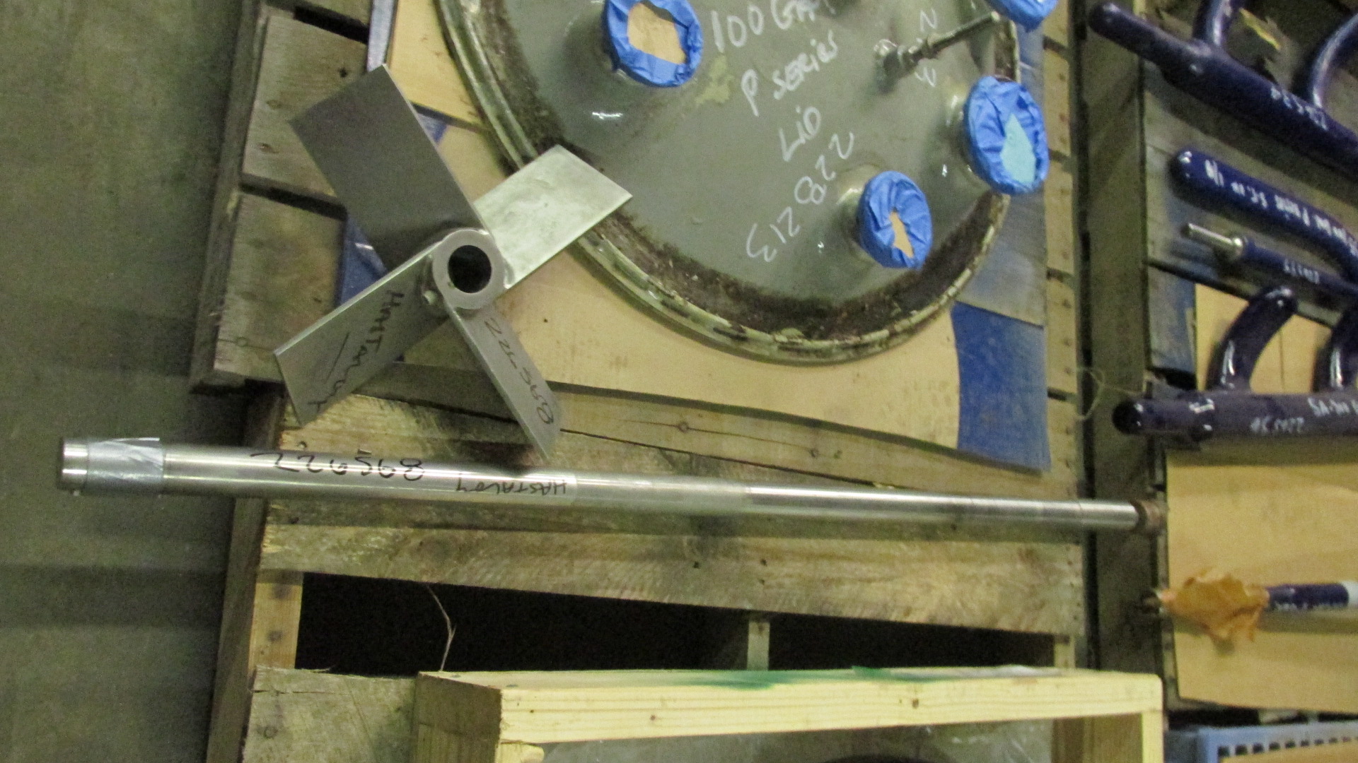 Hastelloy - C276 Shaft/Mixers Agitator - IPP# 226568