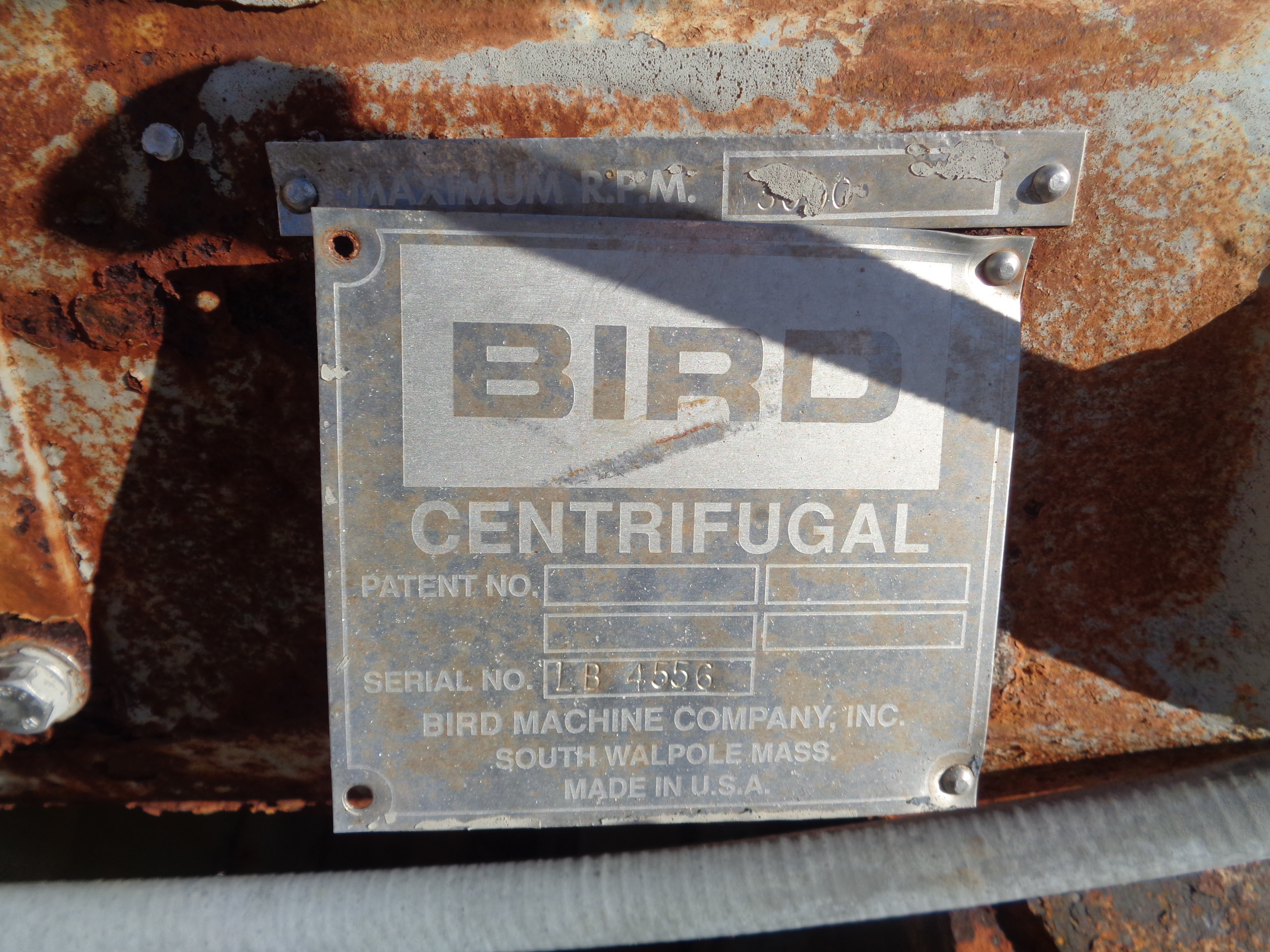   Centrifuge-Solid Bowl-Decanter 22.4 kW (30 HP) Stainless Steel 316 For Sale - IPP# 228101