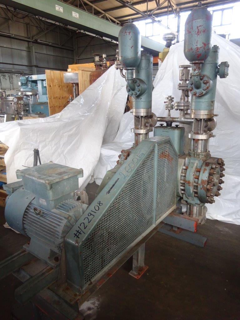  Reciprocating Pump 3.2 m3/h (14.1 GPM) Stainless Steel Other For Sale - IPP# 229108