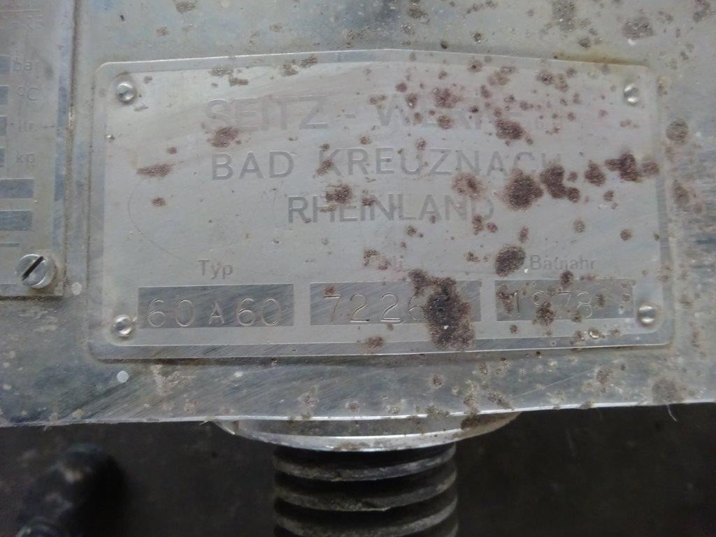 321 Stainless Steel Seitz Orion Filter Press - IPP# 229373