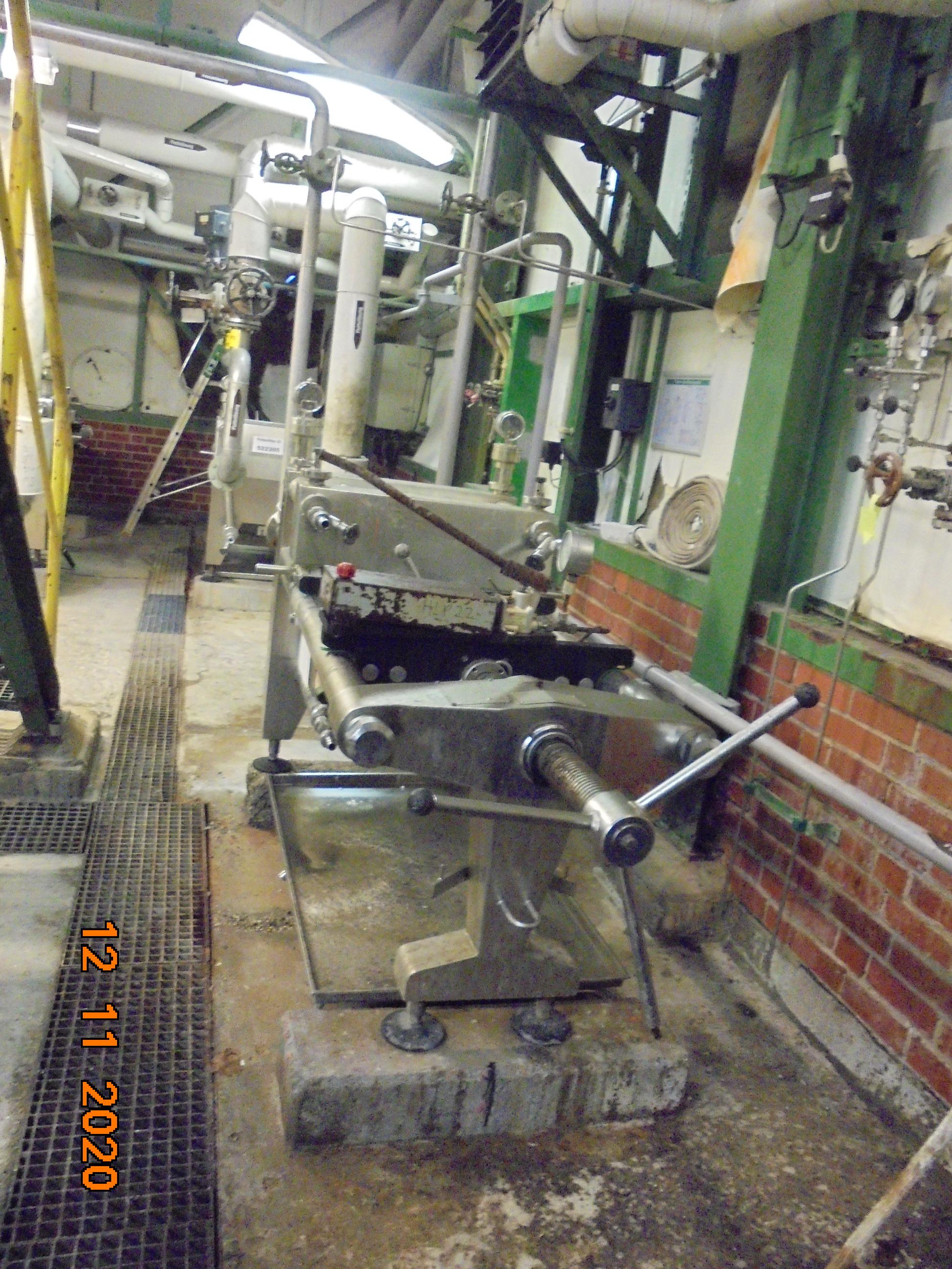 321 Stainless Steel Seitz Orion Filter Press - IPP# 229373