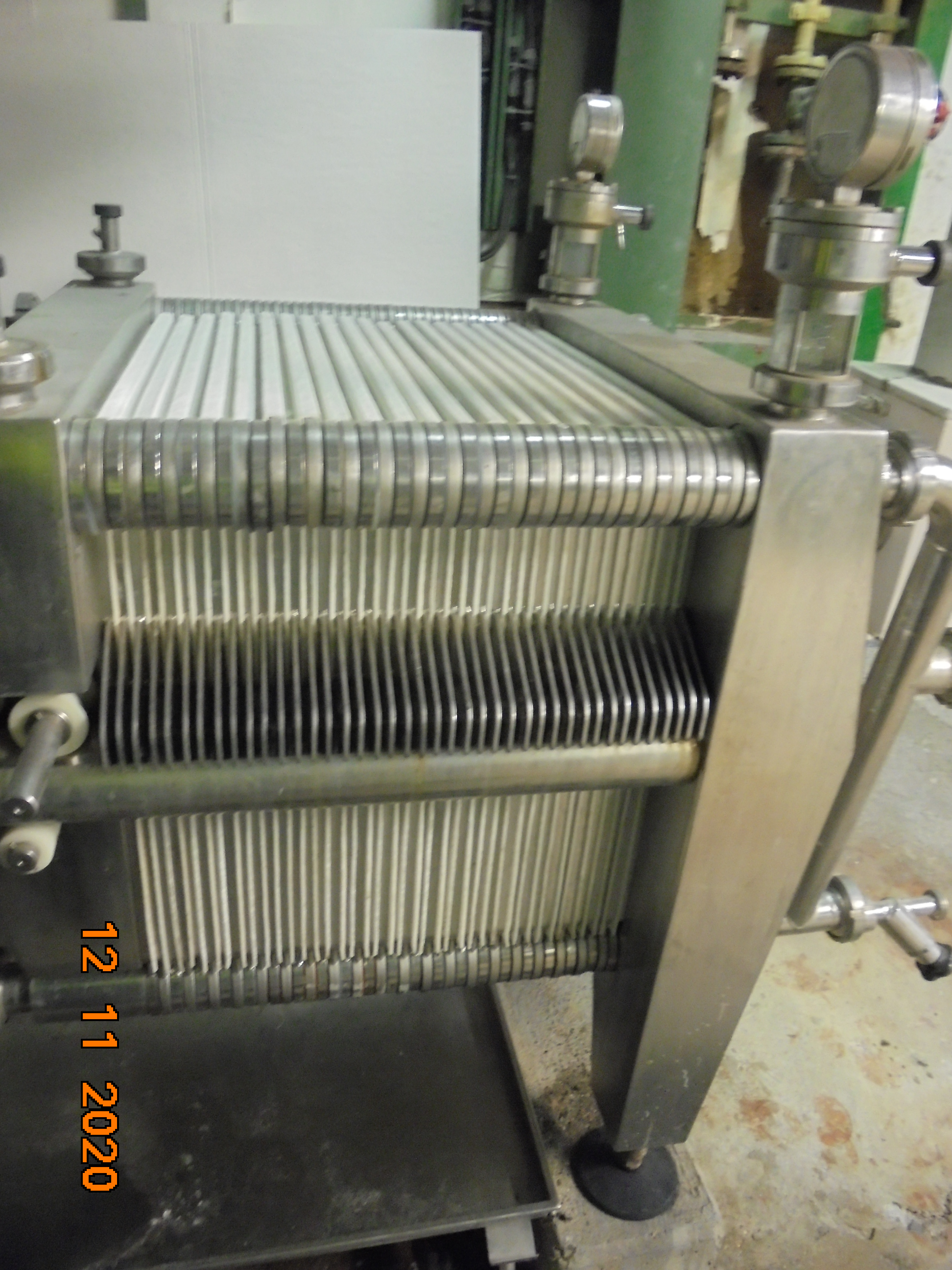 321 Stainless Steel Seitz 60A100 Filter Press - IPP# 229371