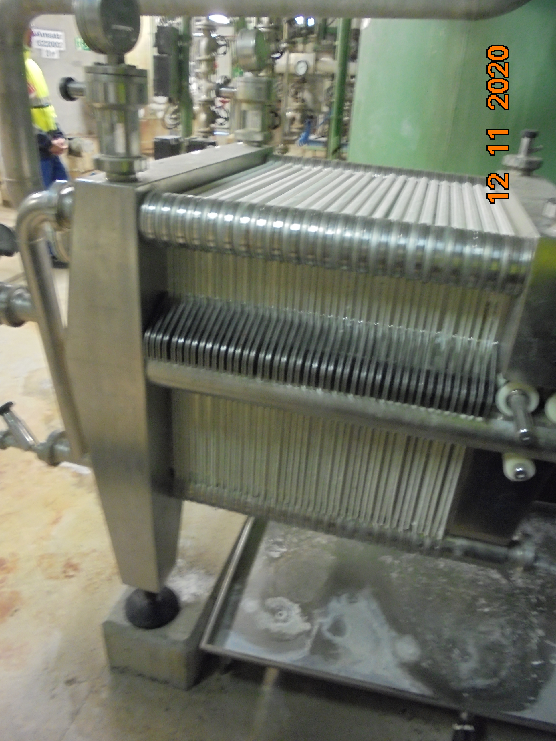 321 Stainless Steel Seitz 60A100  Filter Press - IPP# 229372