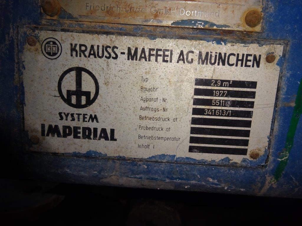  Rotary Vacuum Filter 2.9 m² (31.2 ft²) Stainless Steel Other For Sale - IPP# 229422