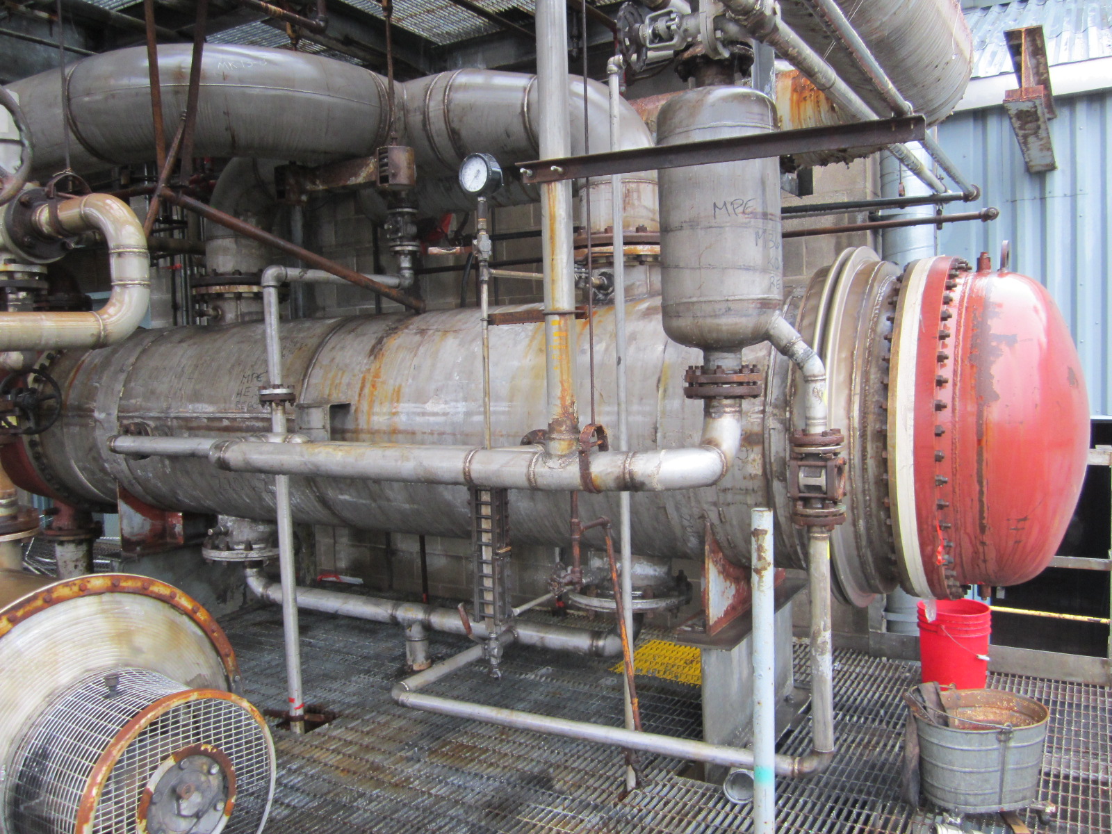 Stainless Steel 316 Western Supply BHM Shell and Tube Heat Exchanger - IPP# 220162