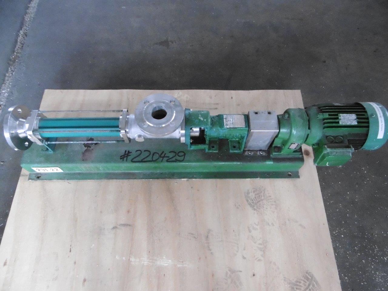  Rotary Pump 2 m3/h (8.8 GPM) Stainless Steel Austenitic For Sale - IPP# 220429
