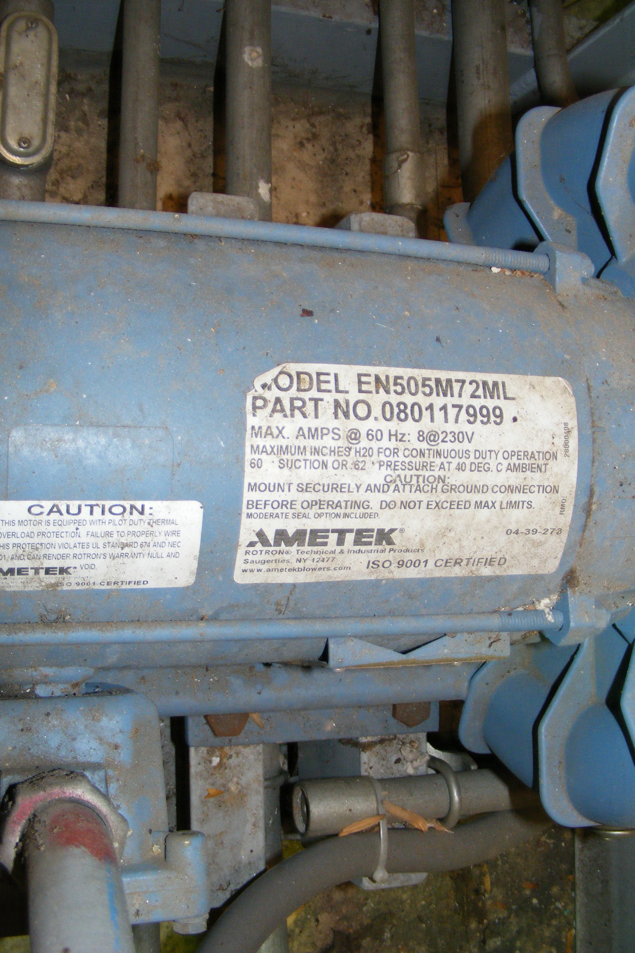   Incinerator 252,000 BTU/h (99 HP) Carbon Steel For Sale - IPP# 220624
