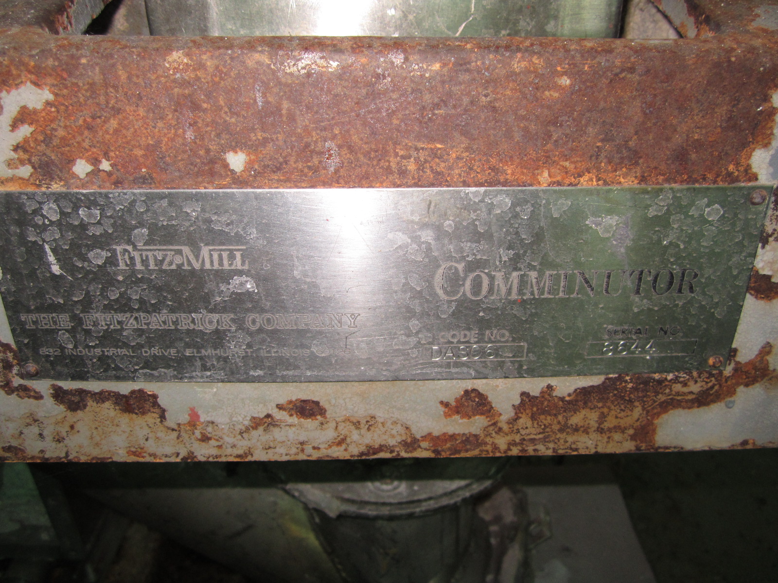  Comminutor Pulverizer 7.5 kW (10 HP) Stainless Steel 304 For Sale - IPP# 220787