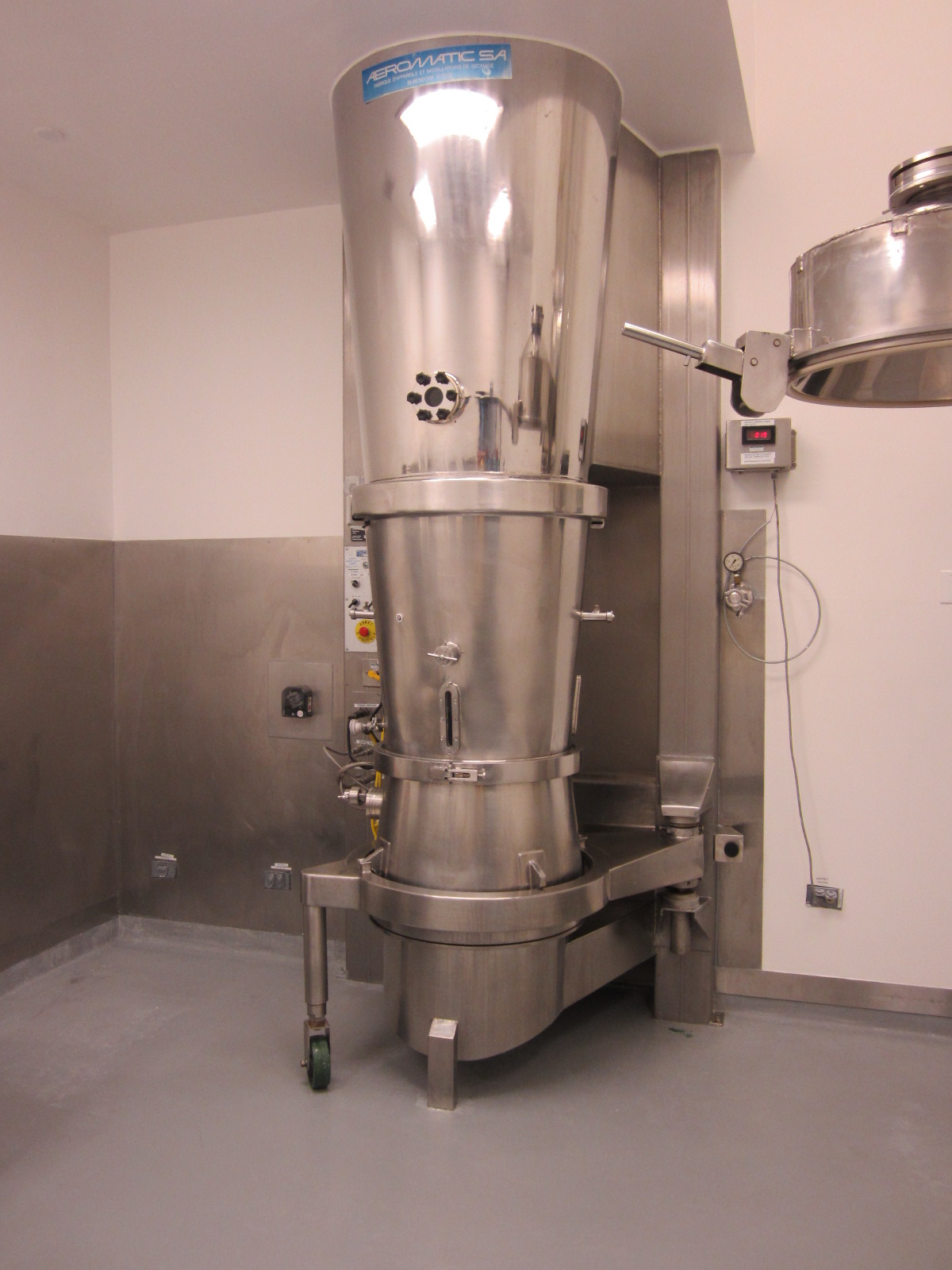 Stainless Steel 316 Aeromatic-Fielder AG Aerocoater Model CU-4 Dryer-Fluid Bed - IPP# 220885