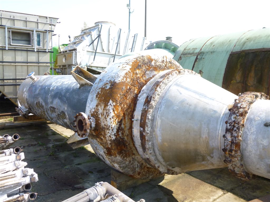  Shell and Tube Heat Exchanger 253.8 m² (2,732 ft²) Stainless Steel 316 For Sale - IPP# 221173
