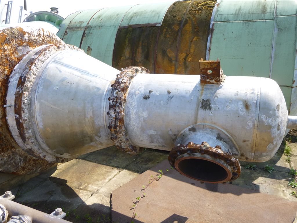  Shell and Tube Heat Exchanger 253.8 m² (2,732 ft²) Stainless Steel 316 For Sale - IPP# 221173