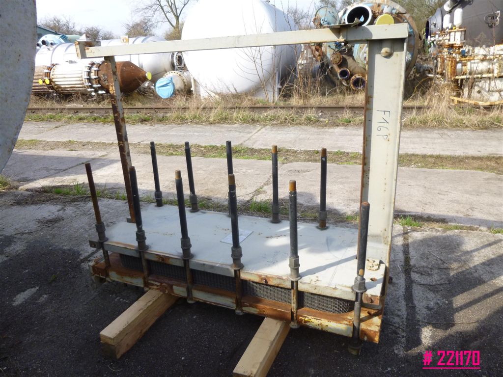  Plate and Frame Heat Exchanger 36.3 m² (390.7 ft²) Stainless Steel 316 For Sale - IPP# 221170