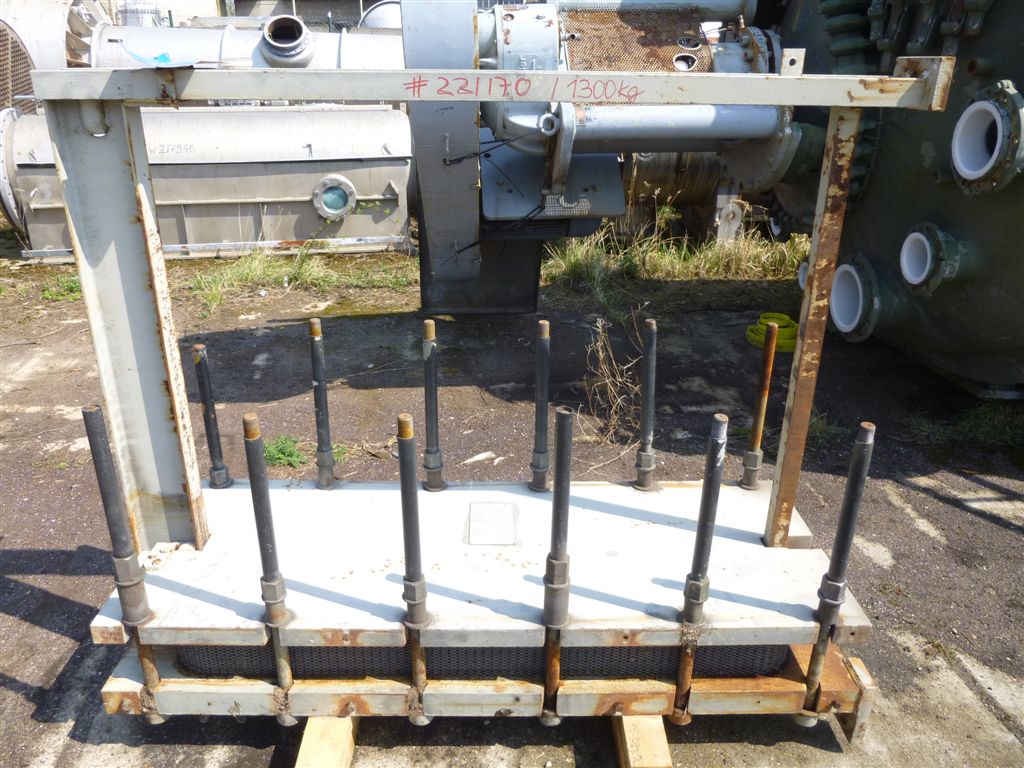  Plate and Frame Heat Exchanger 36.3 m² (390.7 ft²) Stainless Steel 316 For Sale - IPP# 221170