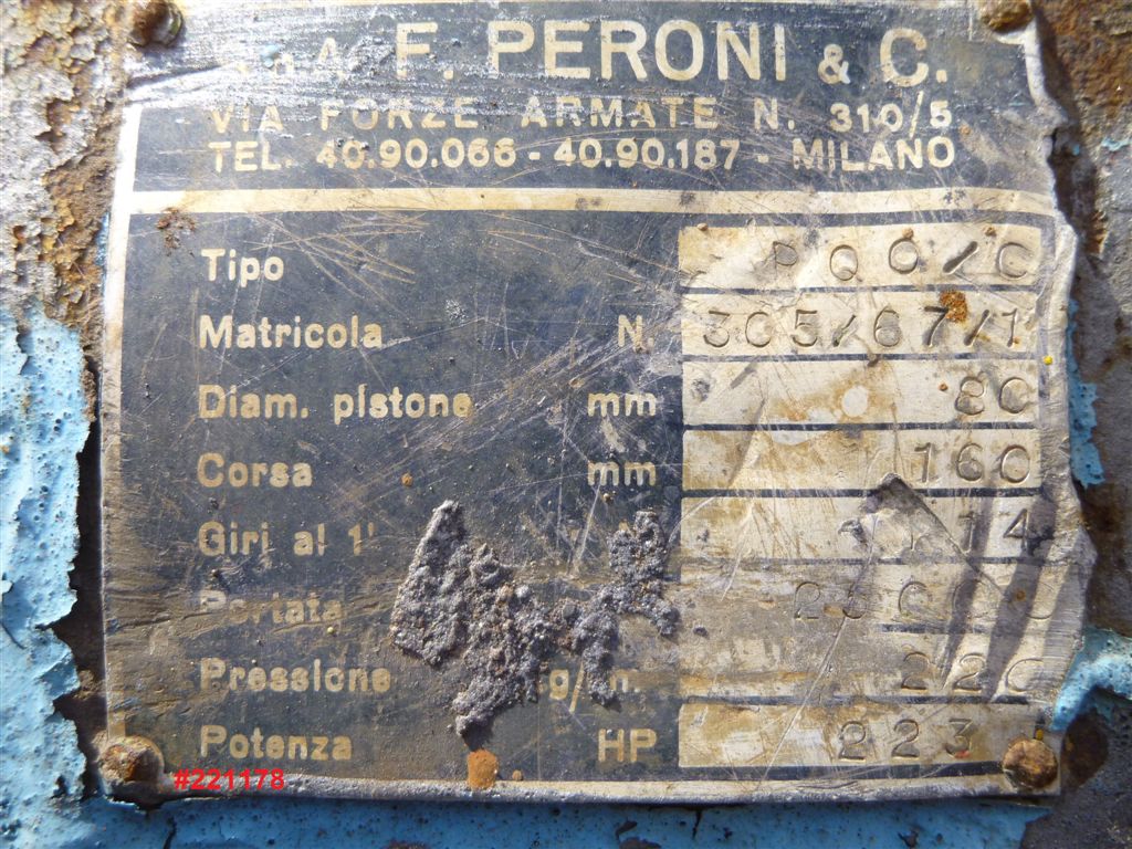  Reciprocating Pump 25 m3/h (110.1 GPM) Stainless Steel 316 For Sale - IPP# 221178