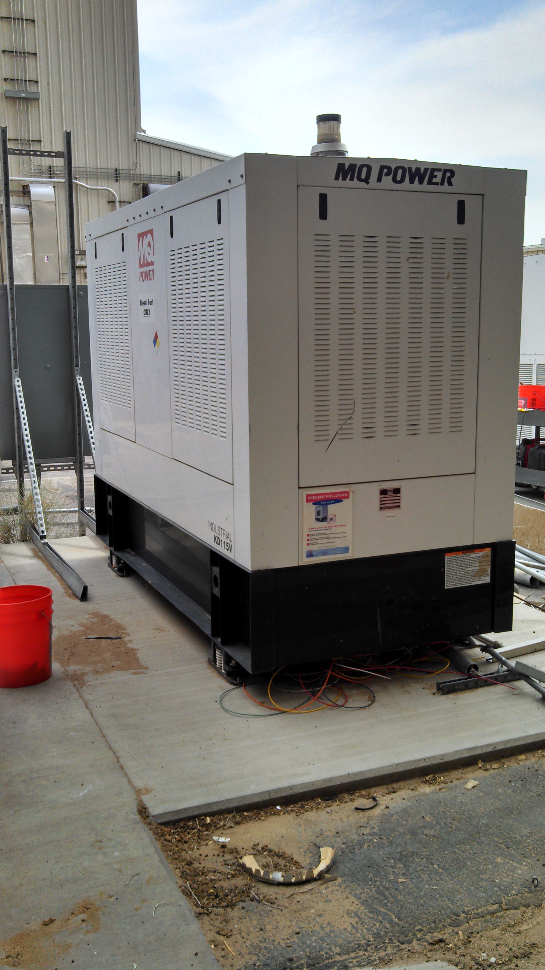 Carbon Steel MQ Power Systems TD720GE- 363CSL1607 Power Generator - IPP# 221286