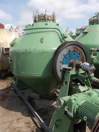 Glasslined Dryer-Twin Shell & Double Cone