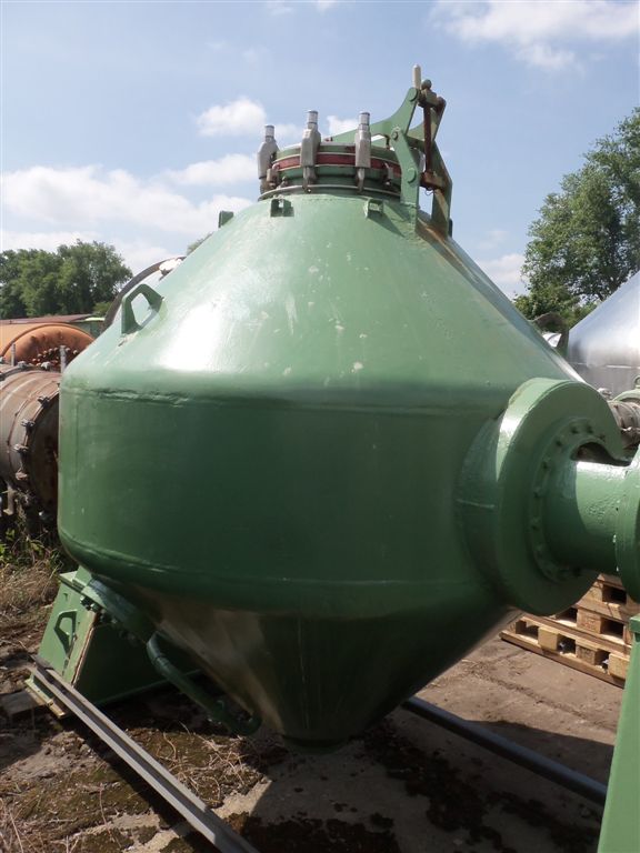   Dryer-Twin Shell & Double Cone 2.5 m3 (88.3 ft3) Glasslined For Sale - IPP# 221721