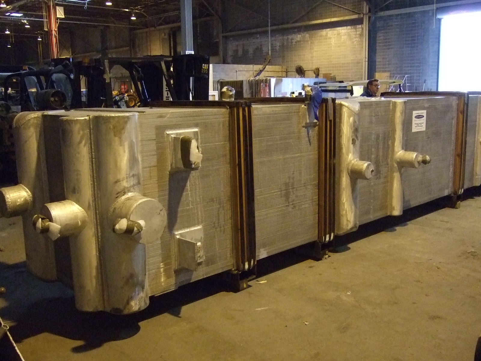 Unused Chart Energy & Chemicals, Inc Brazed Aluminum Cryogenic Heat Exchanger - IPP# 222071