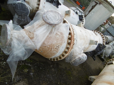  Shell and Tube Heat Exchanger 98.5 m² (1,060 ft²) Stainless Steel 316 For Sale - IPP# 222660