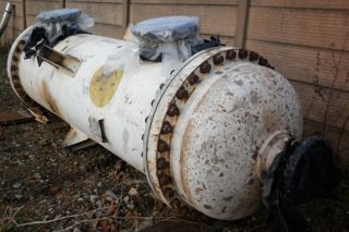 Stainless Steel 316 Clad Mechanica Sarda BEM Shell and Tube Heat Exchanger