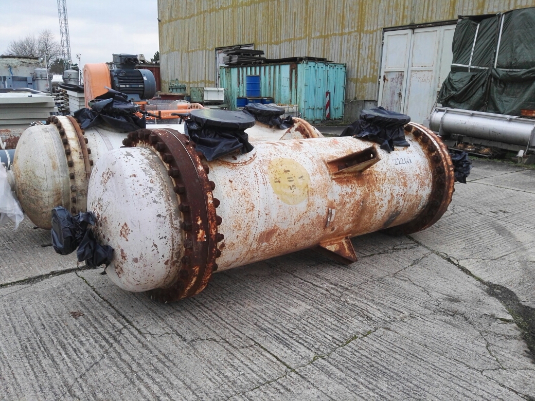  Shell and Tube Heat Exchanger 96 m² (1,033 ft²) Stainless Steel 304 For Sale - IPP# 222668