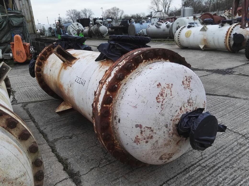  Shell and Tube Heat Exchanger 96 m² (1,033 ft²) Stainless Steel 304 For Sale - IPP# 222668