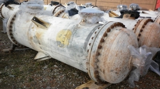 Stainless Steel 316 Mechanica Sarda BEM Shell and Tube Heat Exchanger