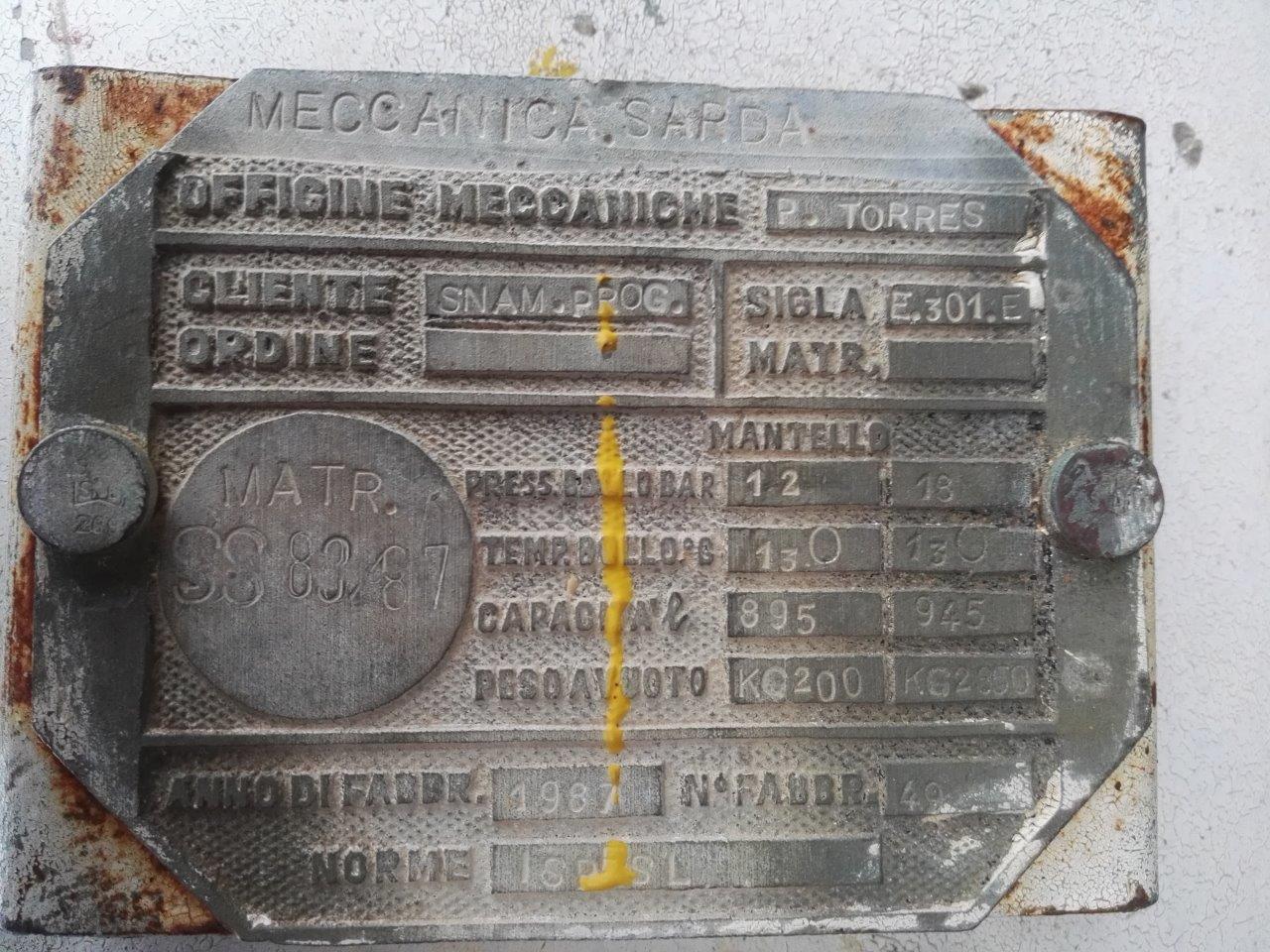  Shell and Tube Heat Exchanger 98.5 m² (1,060 ft²) Stainless Steel 316 For Sale - IPP# 222672
