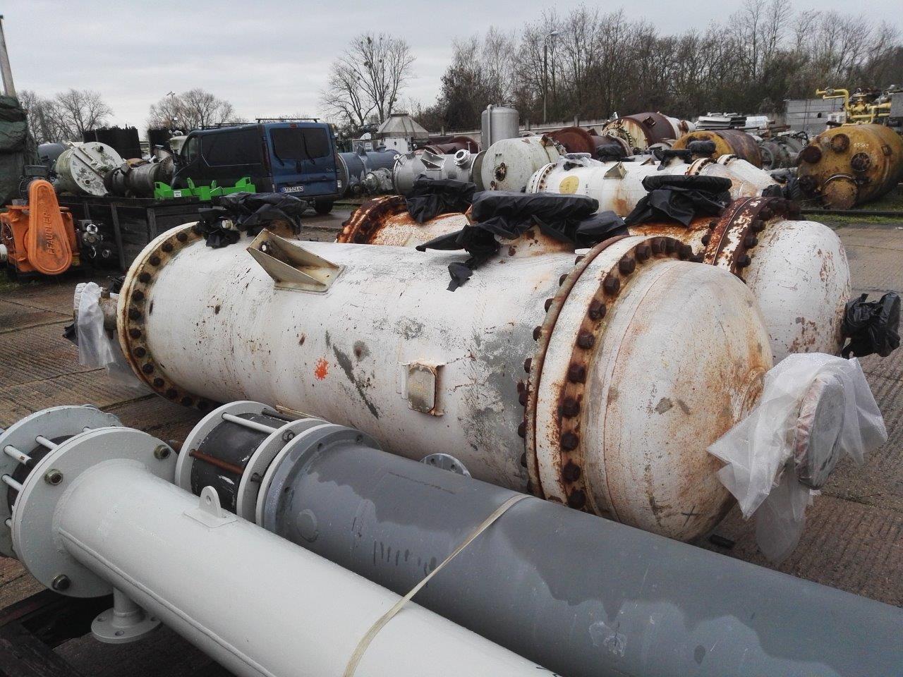  Shell and Tube Heat Exchanger 98.5 m² (1,060 ft²) Stainless Steel 316 For Sale - IPP# 222672