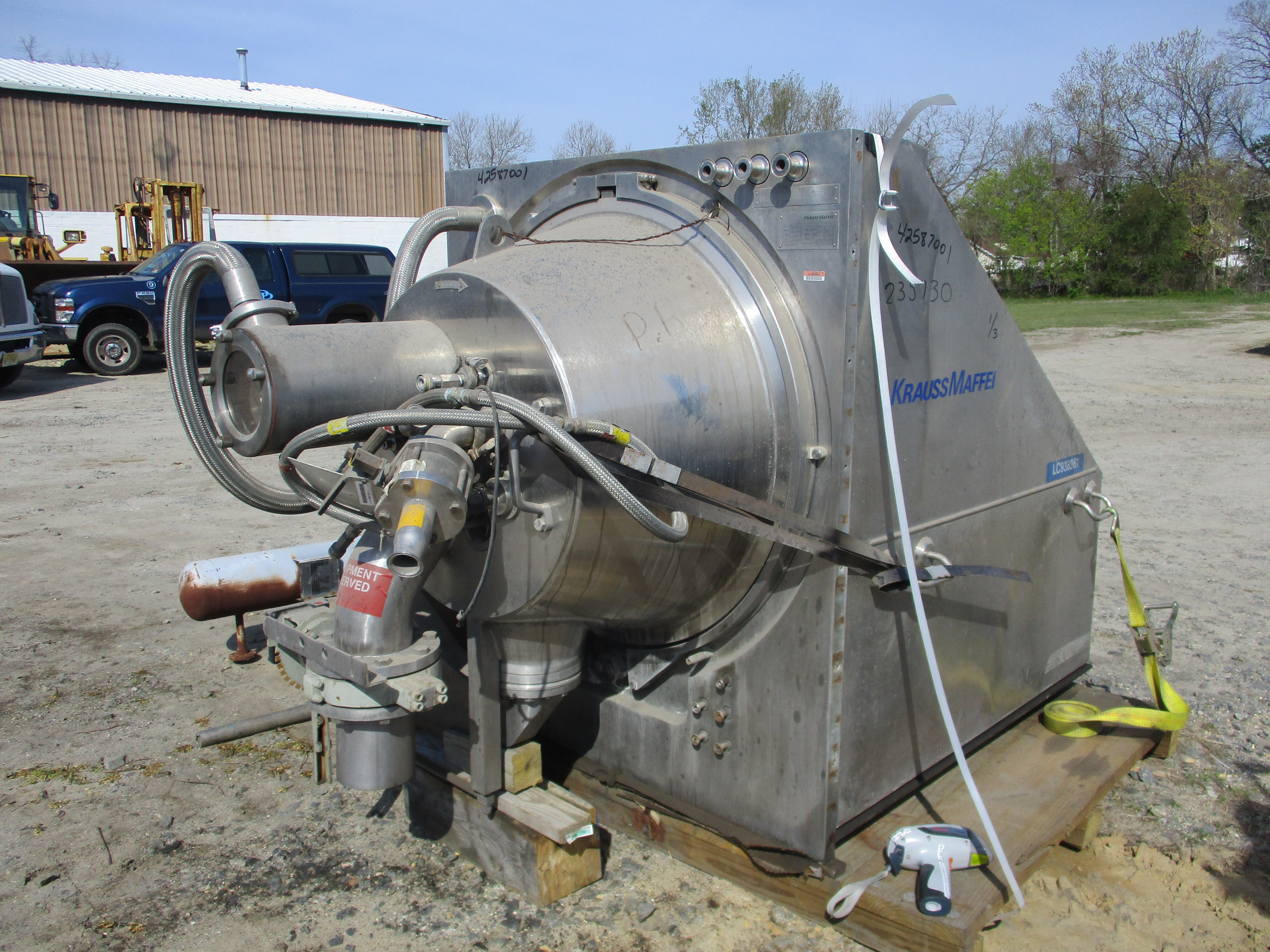 Centrifuge Peeler Type Hastelloy - C22 Krauss Maffei HZ630 PH - IPP# 235730