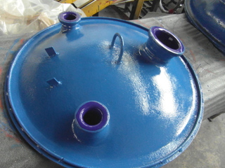 Glasslined Tank Cover Glass Lined Parts