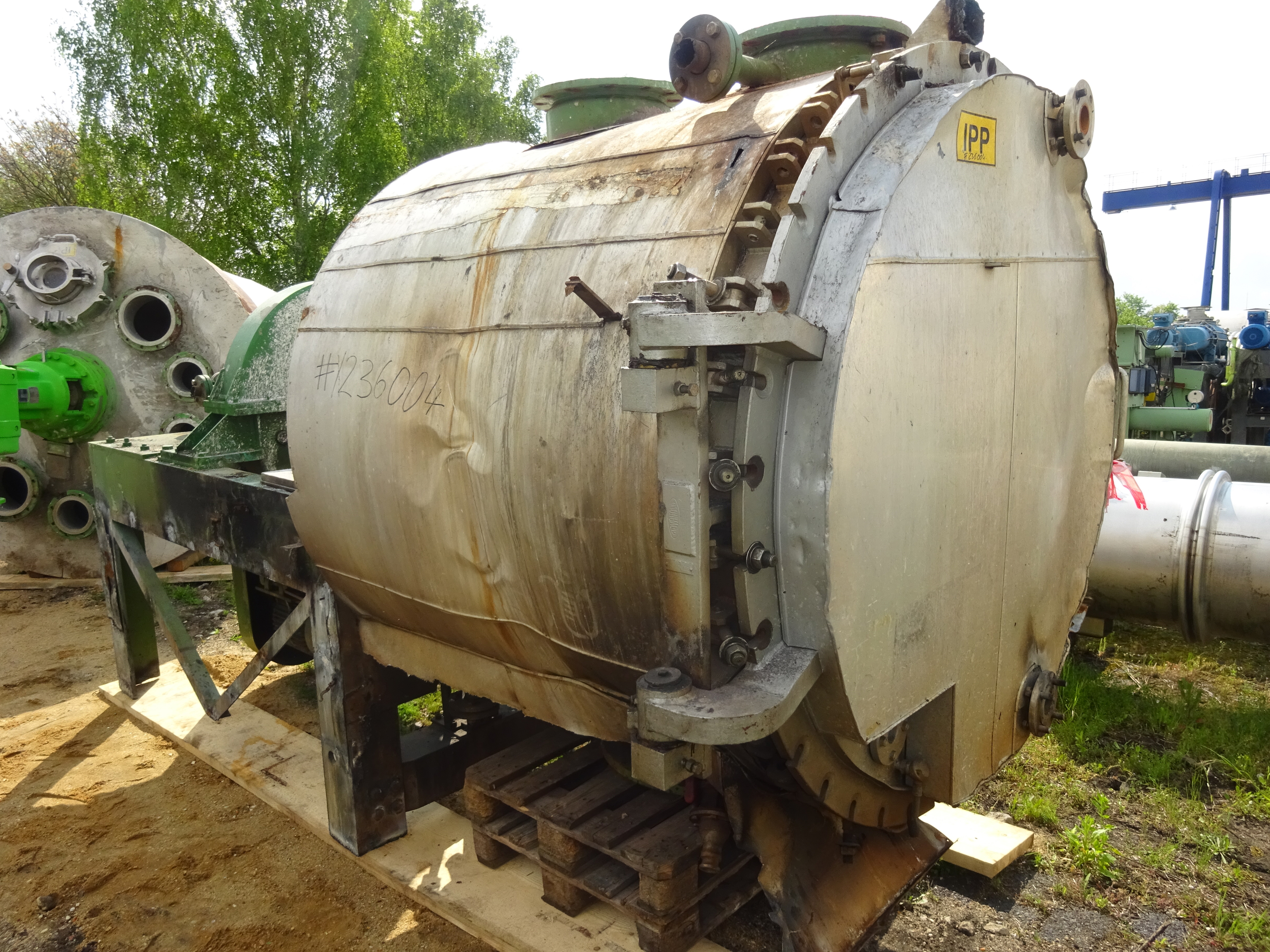   Dryer-Rotary Vacuum 2.2 m3 (77.7 ft3) Stainless Steel 316L For Sale - IPP# 236004