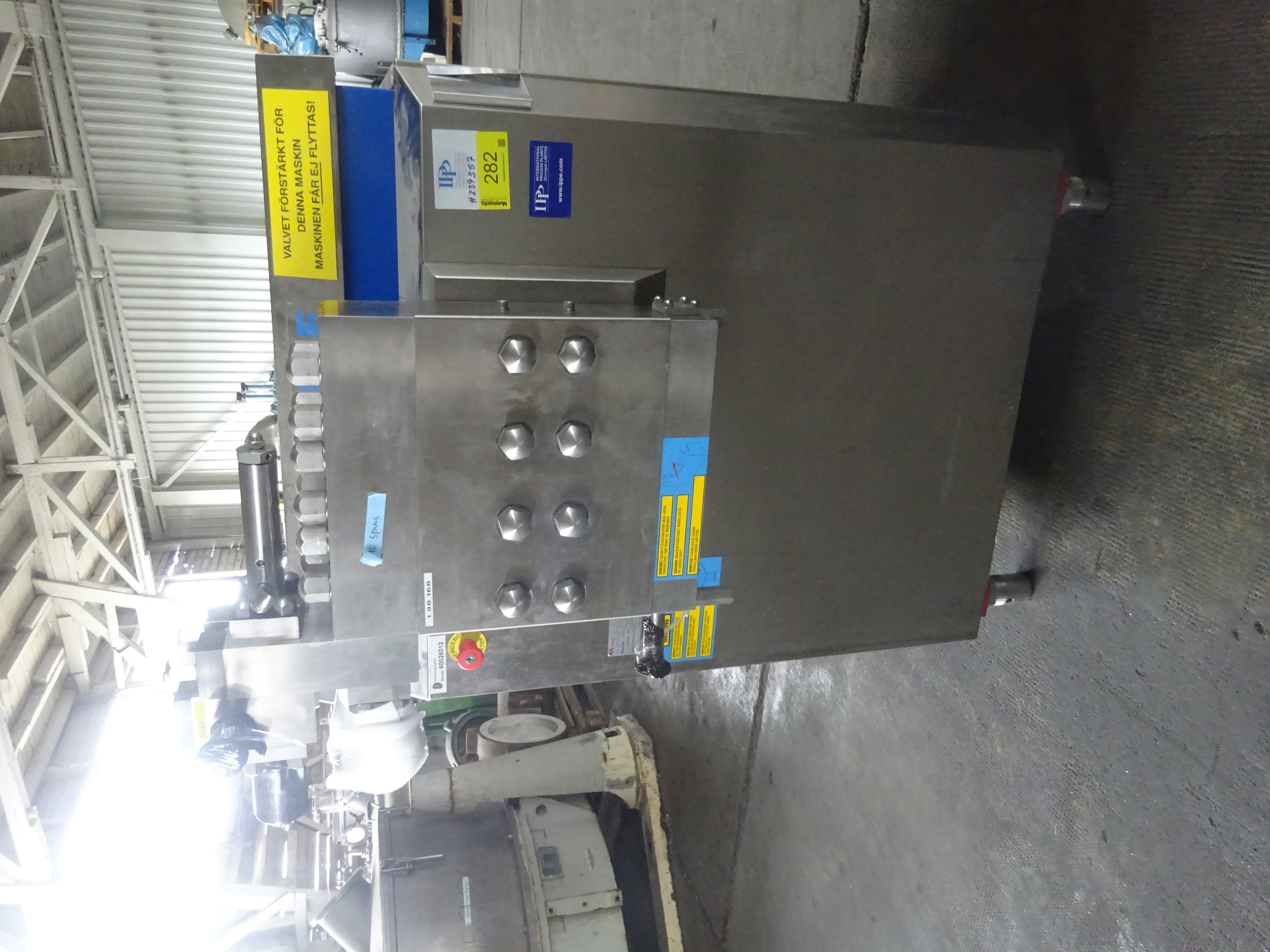   Homogenizer 160 L/h (0.7 GPM) Stainless Steel 316L For Sale - IPP# 239357