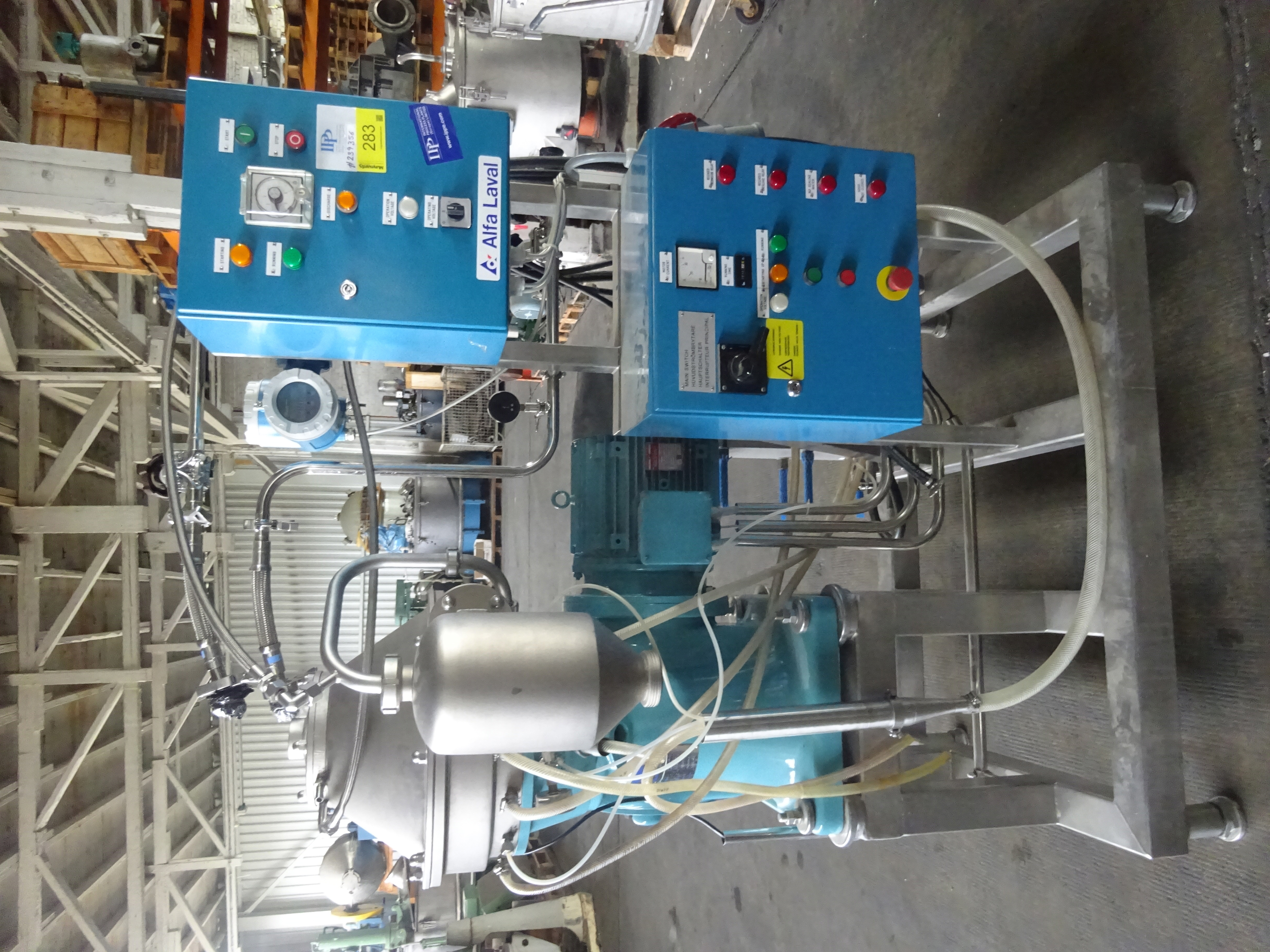 Stainless Steel 316L Alfa Laval BTPX 205SGD-34CDP Centrifuge-Disc Bowl - IPP# 239356