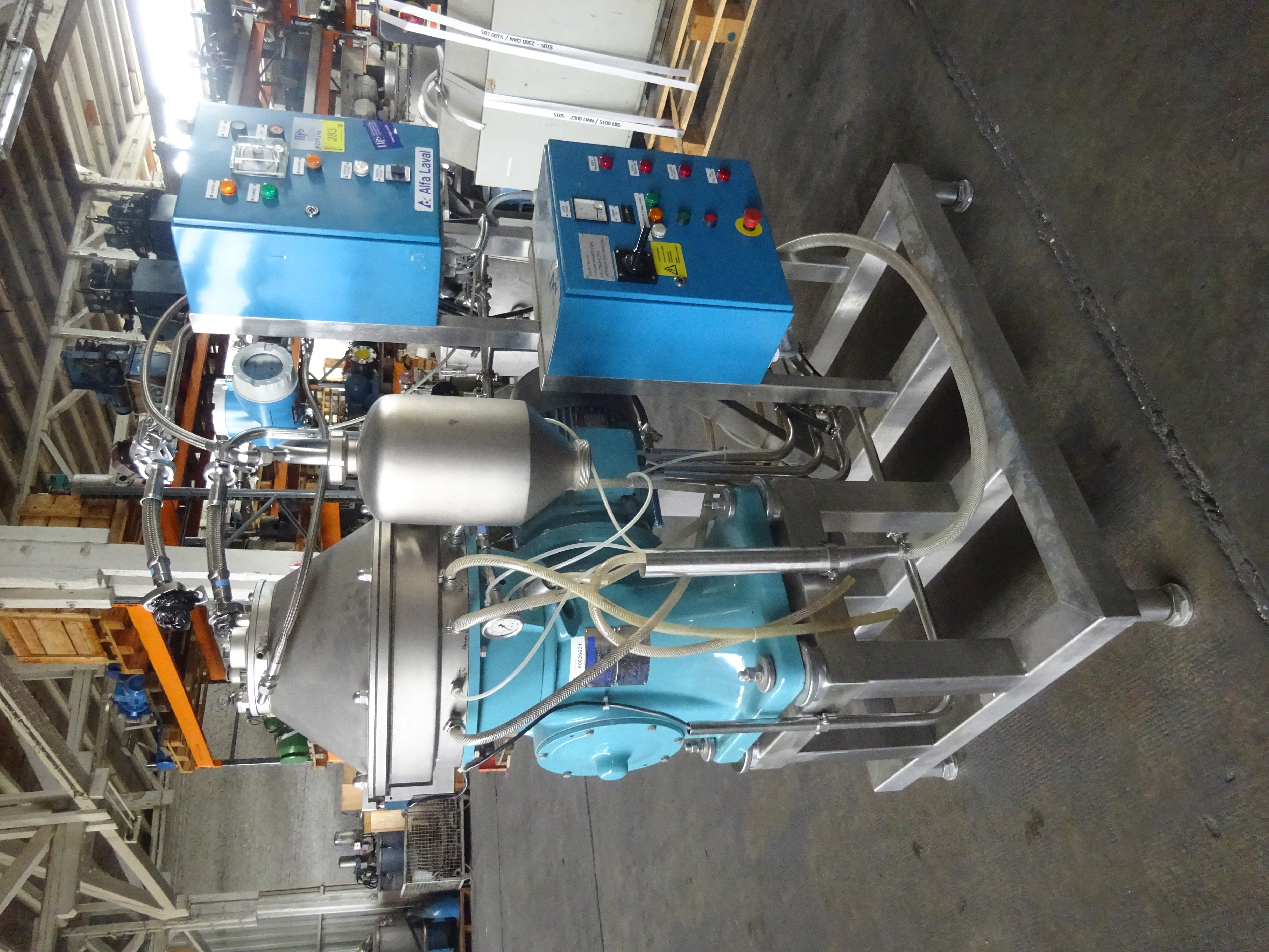 Stainless Steel 316L Alfa Laval BTPX 205SGD-34CDP Centrifuge-Disc Bowl - IPP# 239356